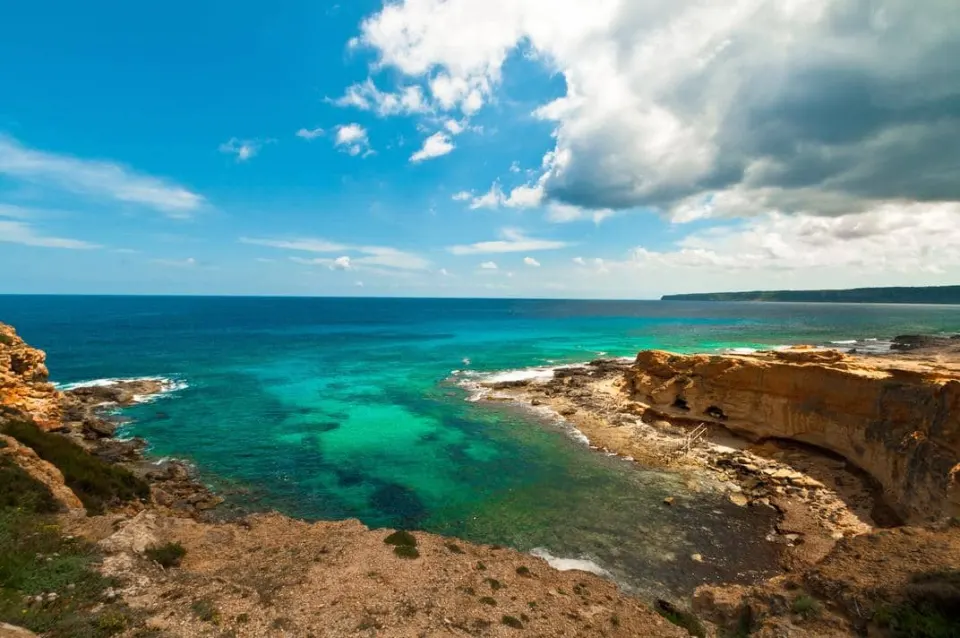 Isla de Formentera en las baleares