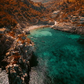 Cala Deyá en Mallorca
