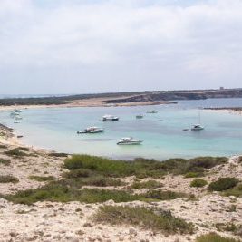 Isla de s'espalmador en Formentera